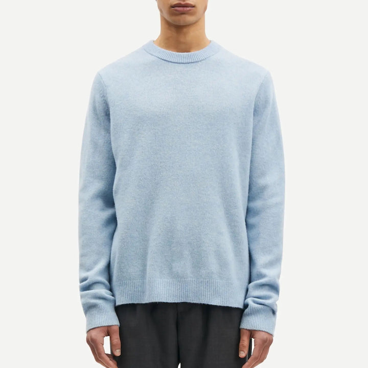 Isak sweater - subdued blue