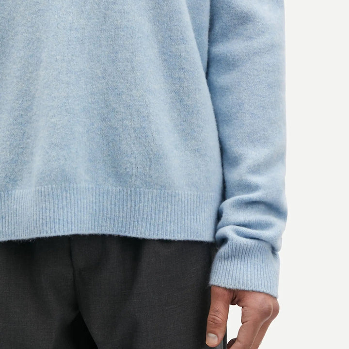 Isak sweater - subdued blue