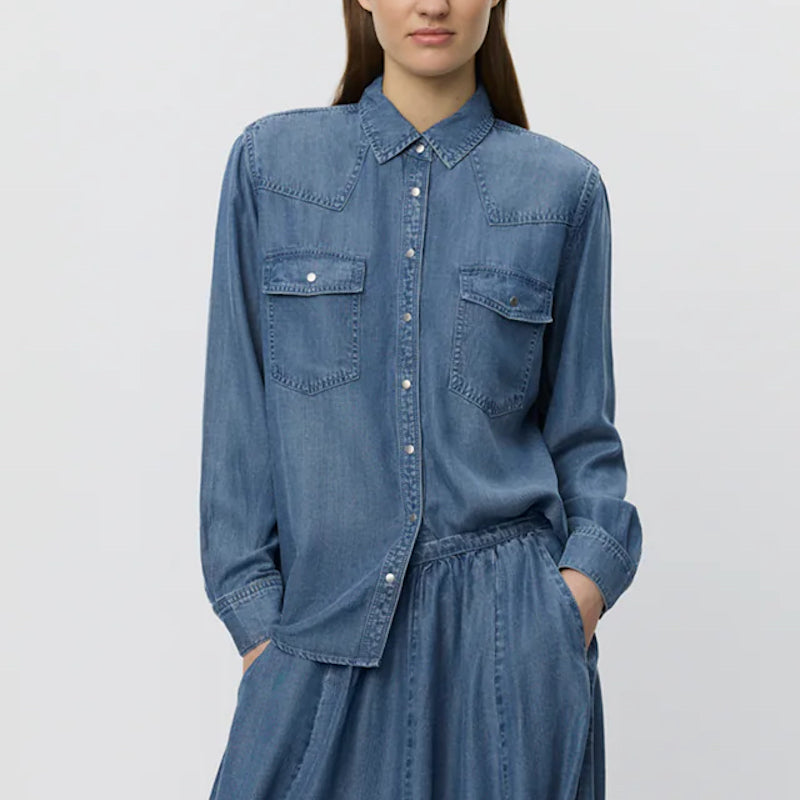 Jennysw shirt - denim blue