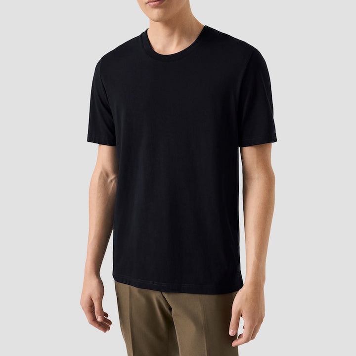 Single jersey supima cotton t-shirt - navy