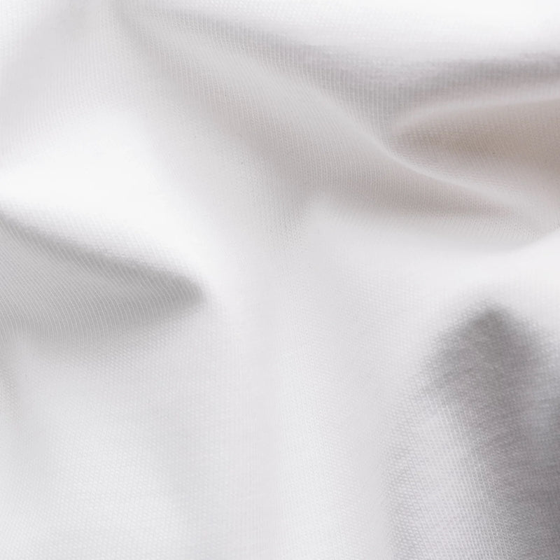 Single jersey supima cotton t-shirt - white