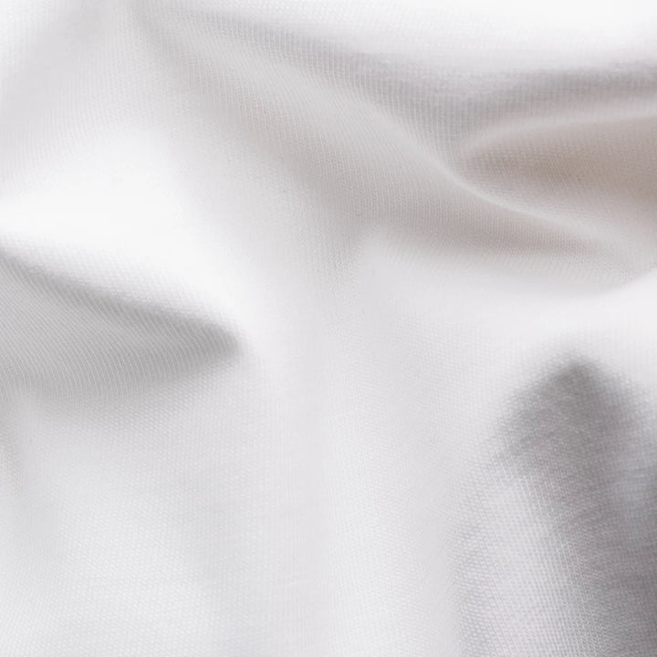 Single jersey supima cotton t-shirt - white
