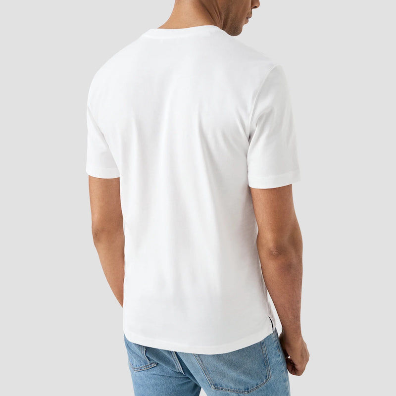 Single jersey supima cotton t-shirt - white