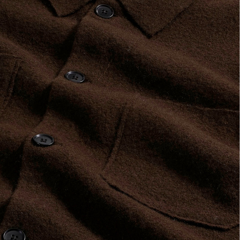 Jonas 6398 Overshirt - demitasse