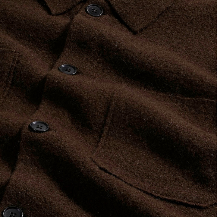 Jonas 6398 Overshirt - demitasse