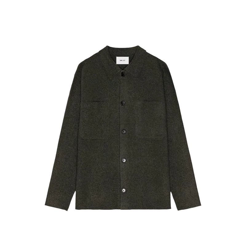 Jonas 6398 Overshirt - dark army