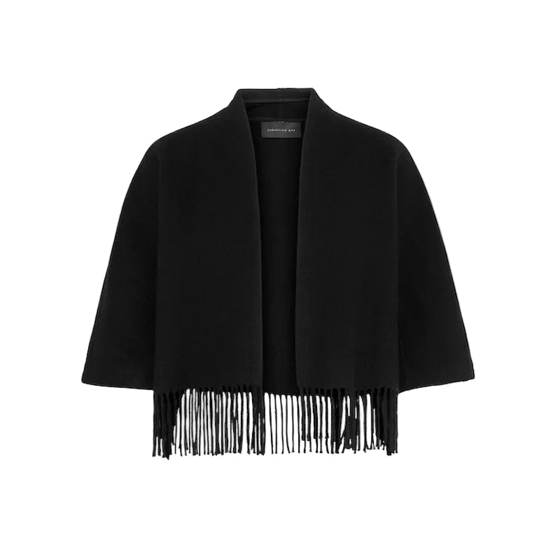 Keyla lambswool jacket - black