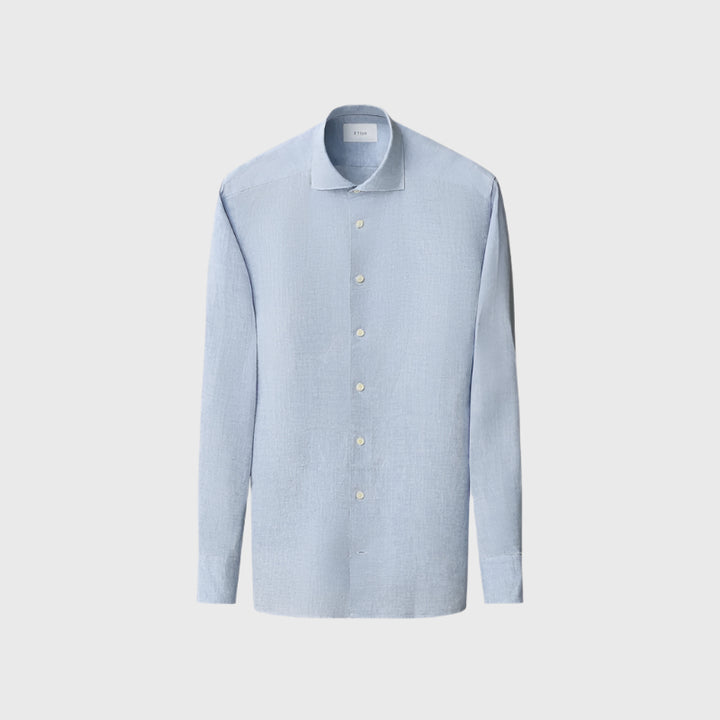 Slim fit Linen shirt - light blue