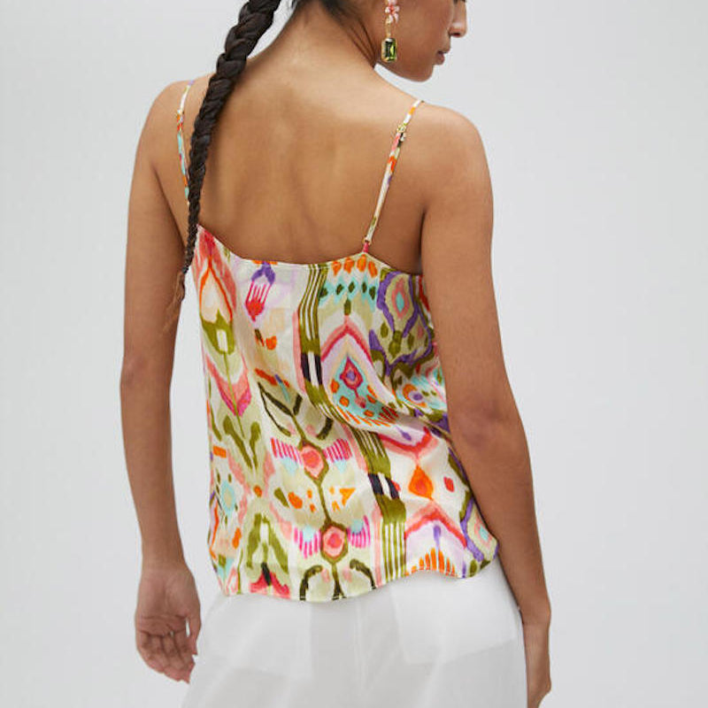LS2515035 Printed silk top