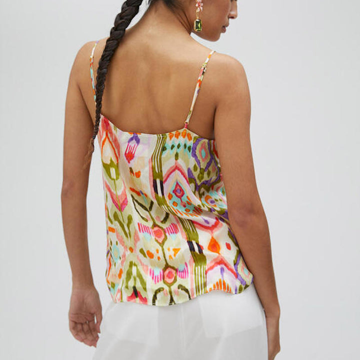 LS2515035 Printed silk top