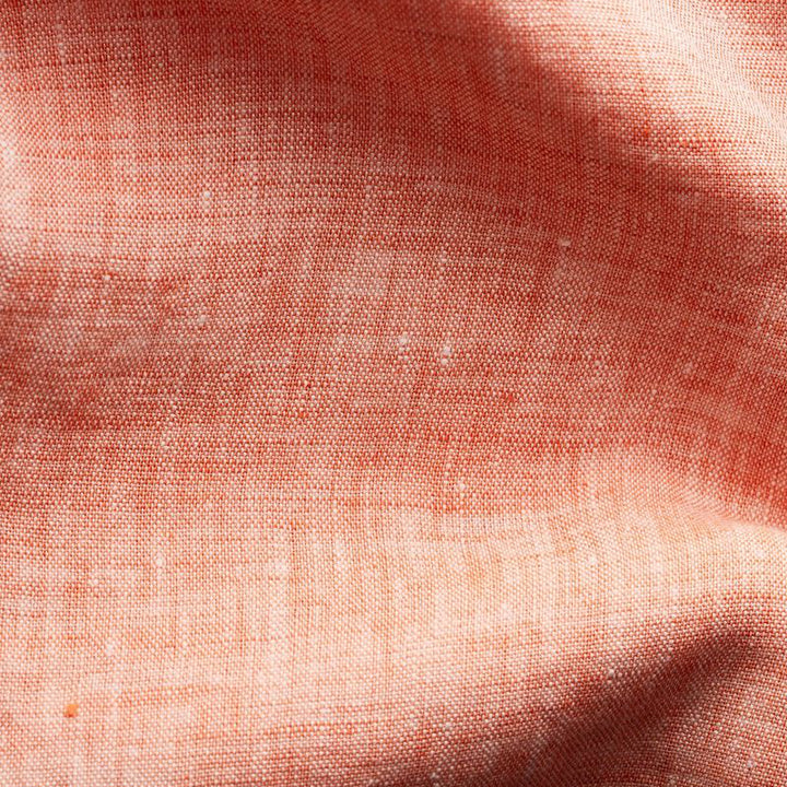 Slim fit Linen shirt - orange