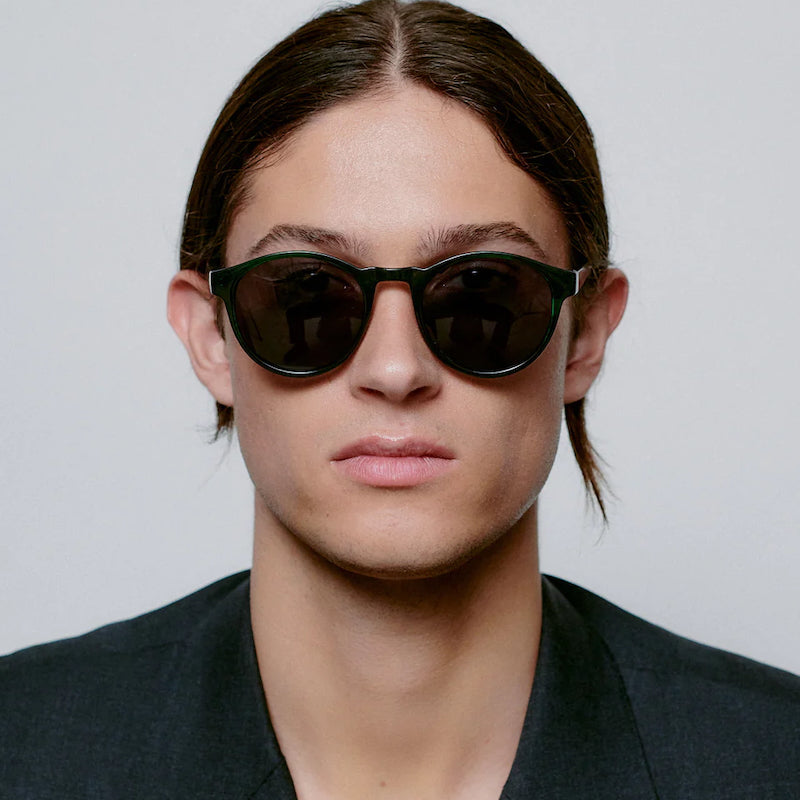 Marvin - green marble transparent