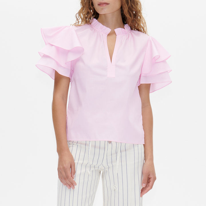 Madina blouse - pink tulle