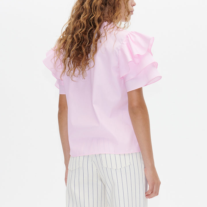 Madina blouse - pink tulle