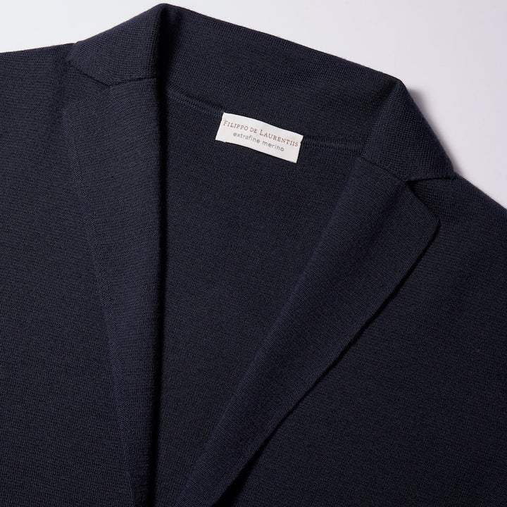 Milano rib single breasted blazer