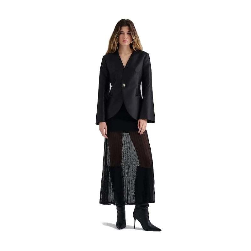Nori blazer - black