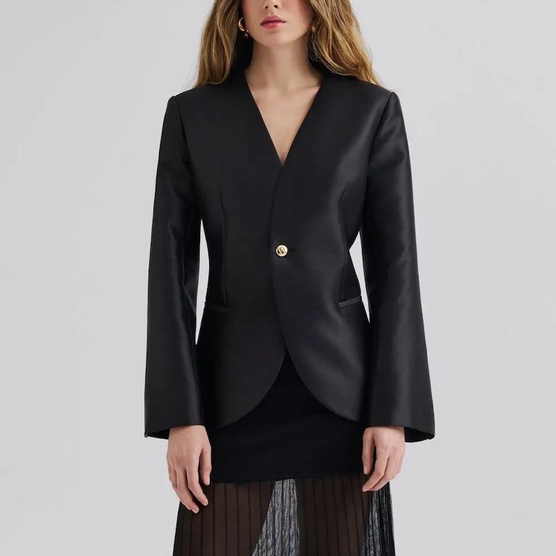 Nori blazer - black