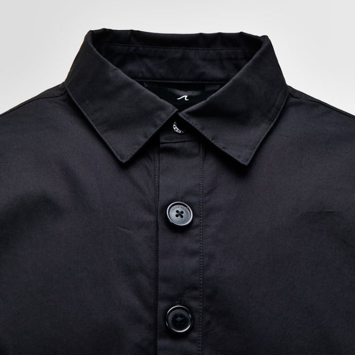 Oakdale ventile overshirt -black