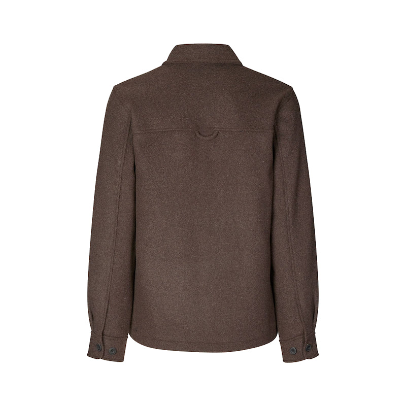 Pally shirt jacket - chocolate torte