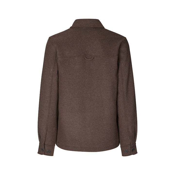Pally shirt jacket - chocolate torte