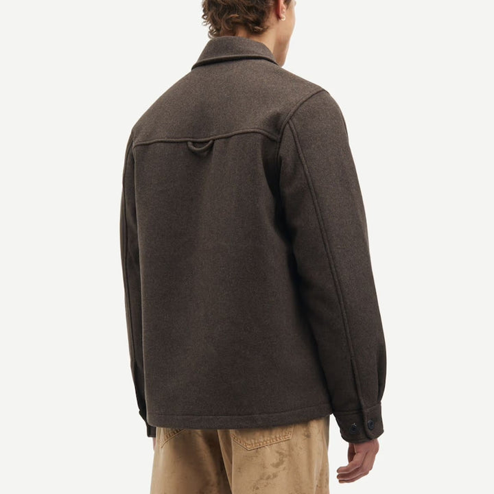 Pally shirt jacket - chocolate torte