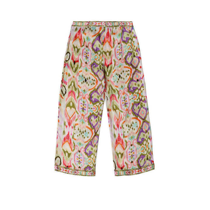 LS2514017 printed silk pants