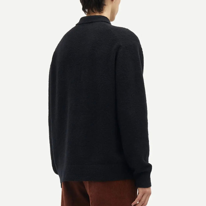 sanino polo - black