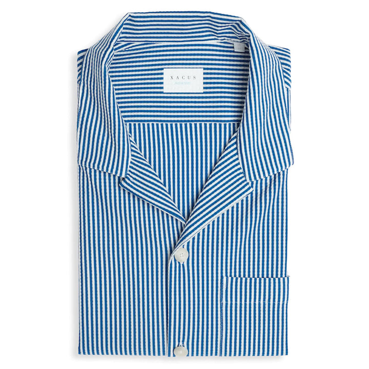 Seersucker short sleave shirt