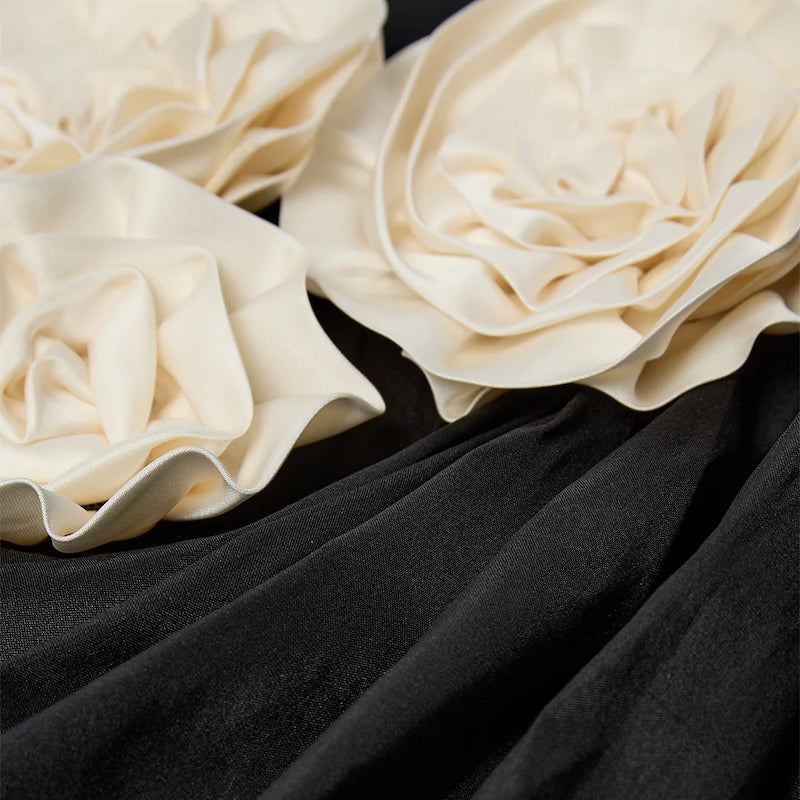 Skye off shoulder blouse - black