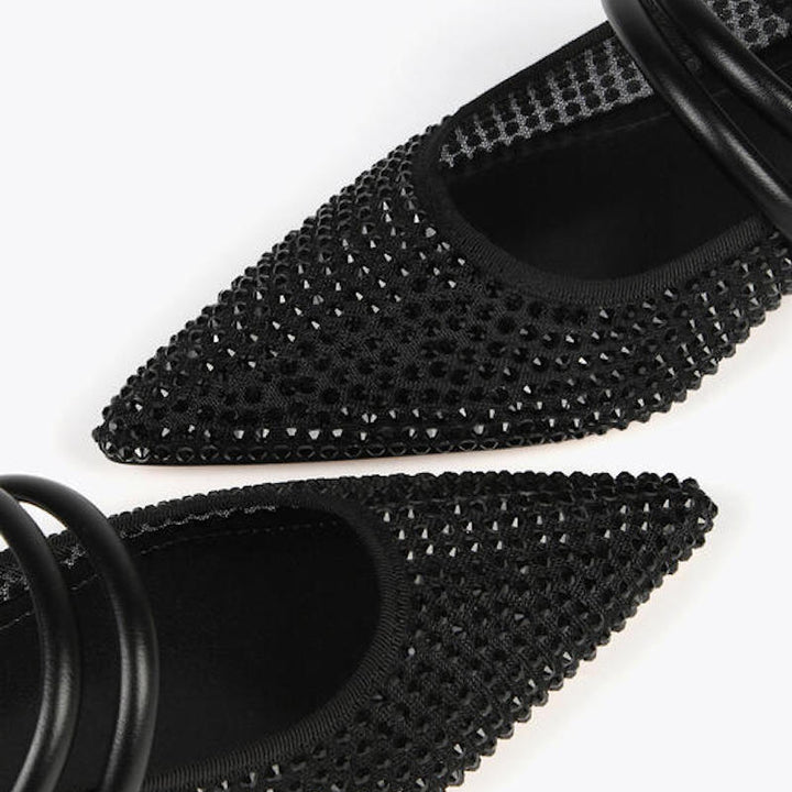 LS2505034 Slingback mesh - negro