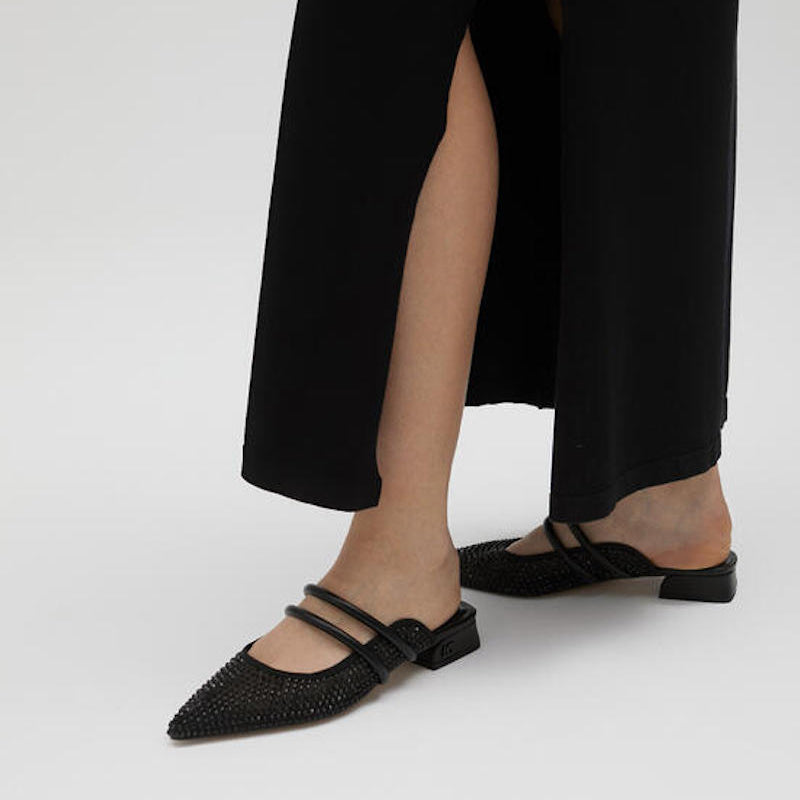 LS2505034 Slingback mesh - negro