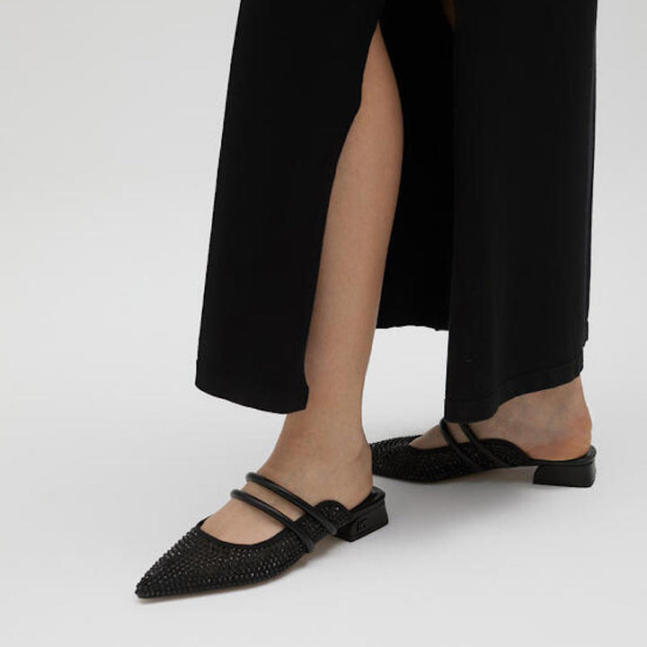 LS2505034 Slingback mesh - negro