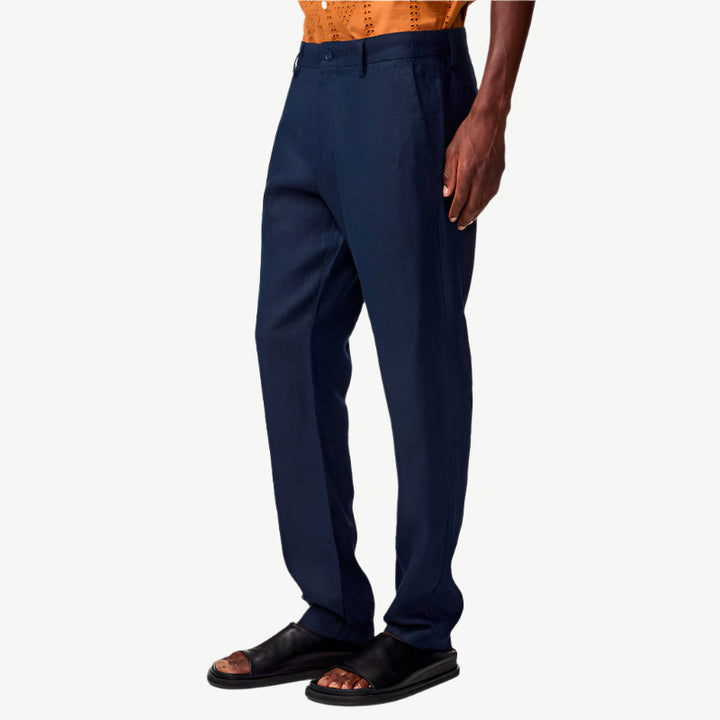 Theo linen 1454 - navy