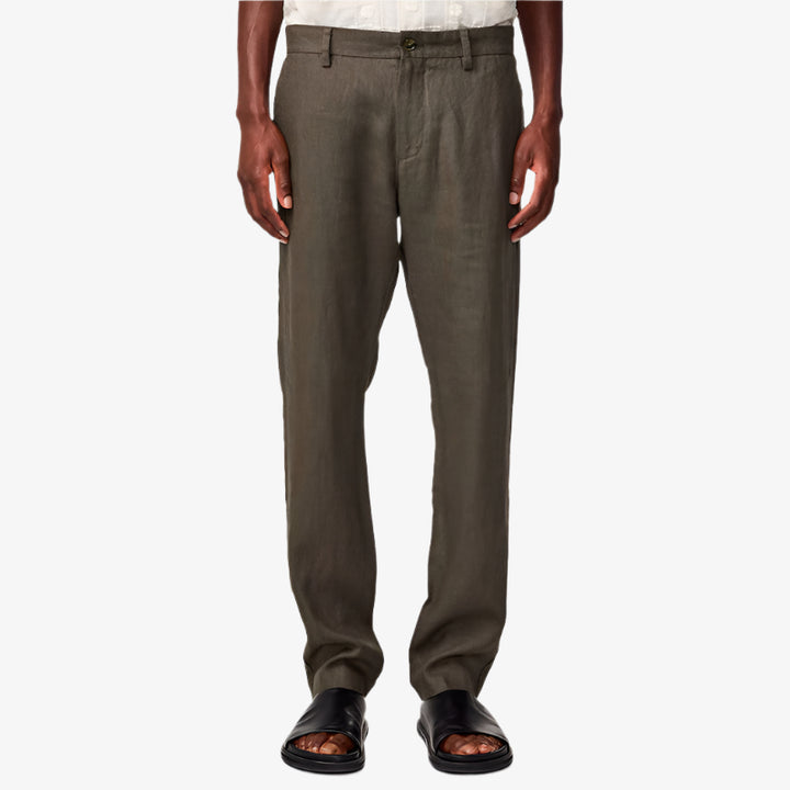 Theo linen 1454 - croc green