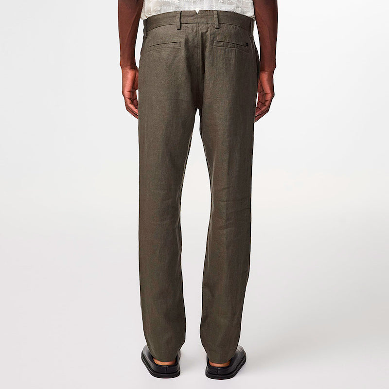 Theo linen 1454 - croc green