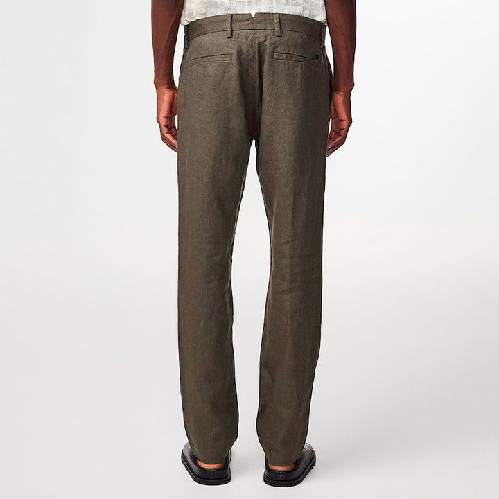 Theo linen 1454 - croc green