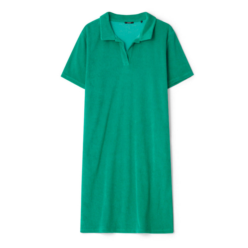 Corinne towel dress - simply green